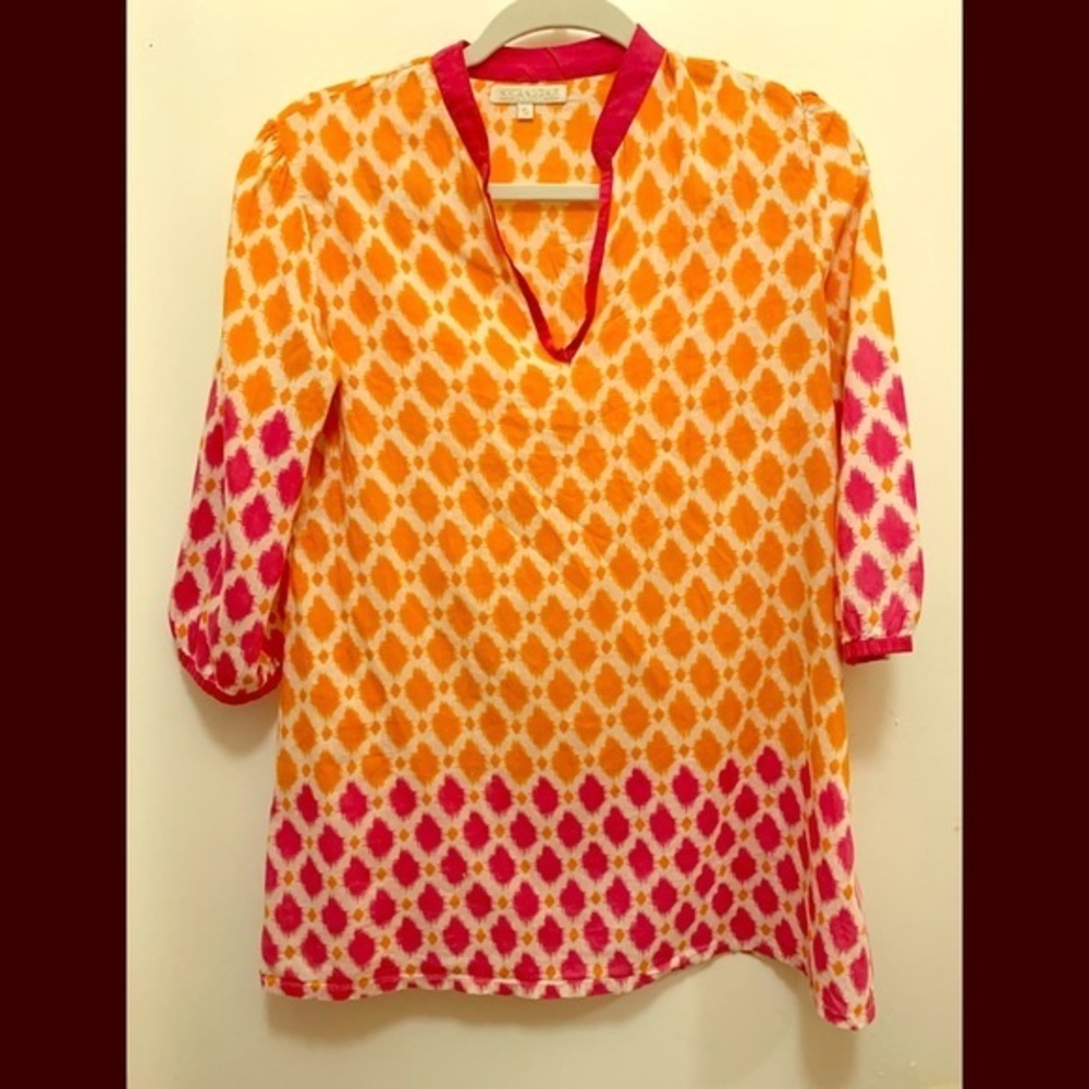 Lightweight Comfortable 3/4 Sleeve Top